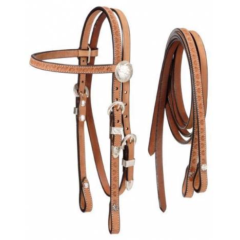 Horse Roughout Browband Bridle