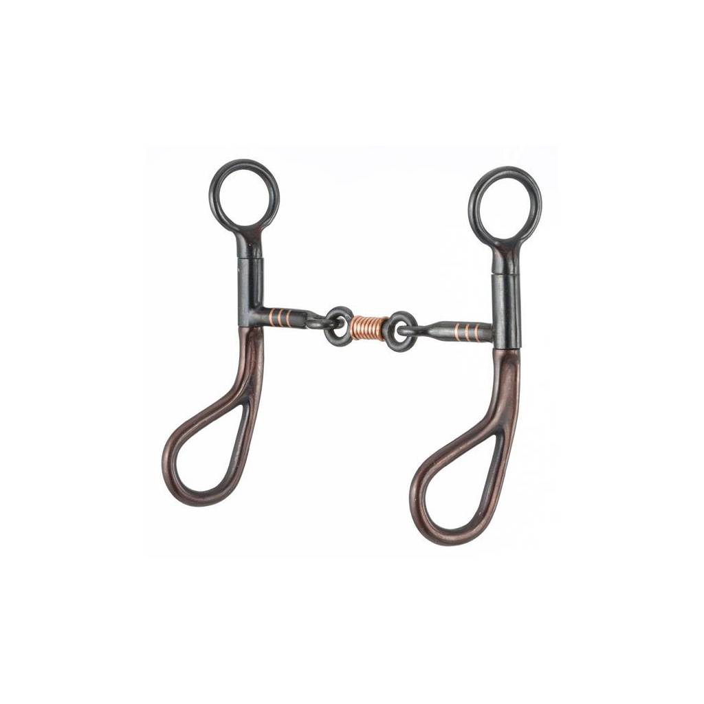 Kelly Silver Star Teardrop Dogbone Snaffle