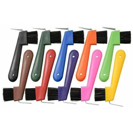 Tough1 Hoof Pick Brush Combo - 6 Pack