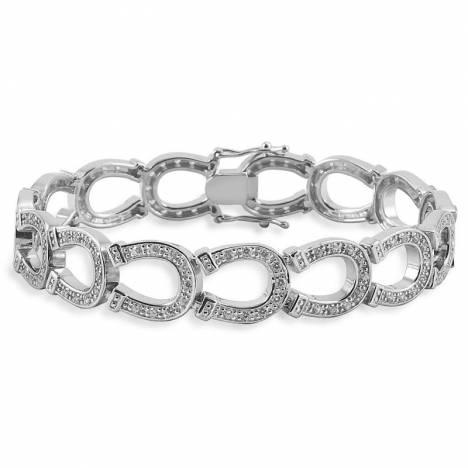 Kelly Herd Horseshoe Bracelet - Sterling Silver