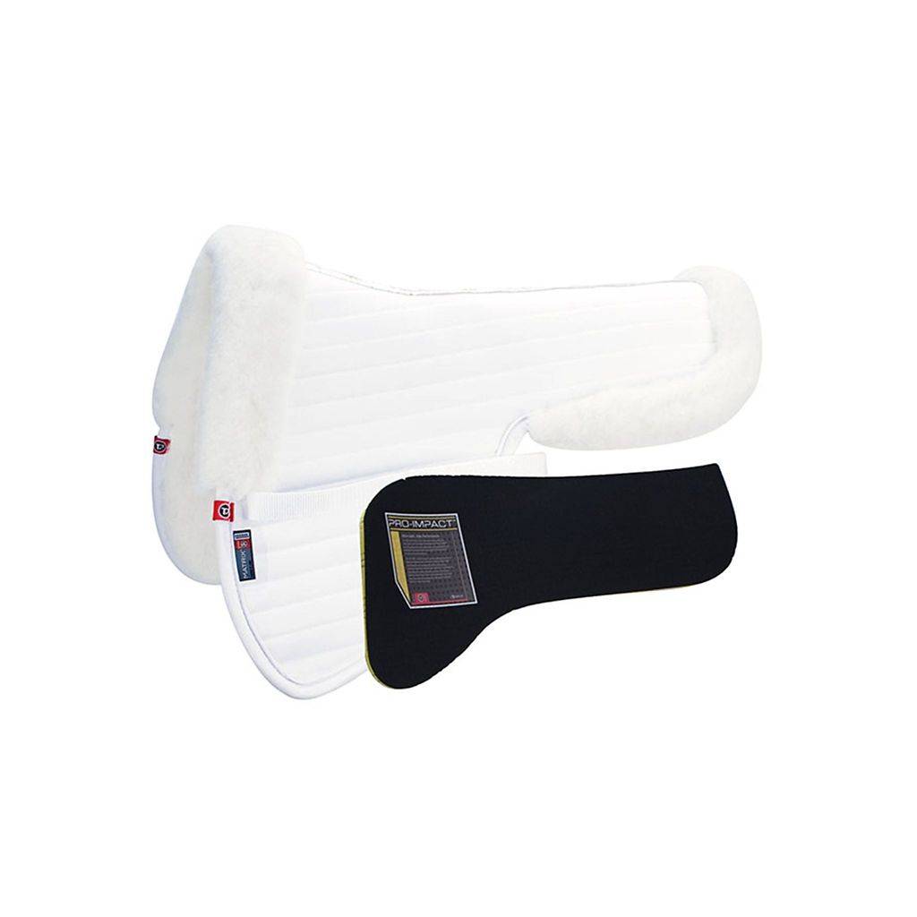 Matrix Ergomonic All Purpose Coolback Half Pad with Pro-Impact Inserts