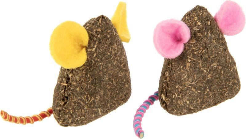 SMARTYKAT MOUSY MAYHEM COMPRESSED MICE CAT TOYS