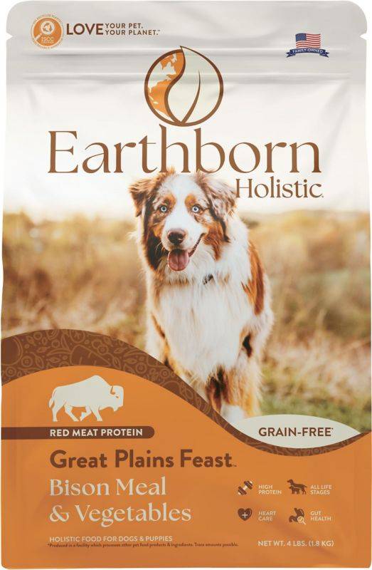 HOLISTIC GREAT PLAINS GRAIN FREE DOG FOOD