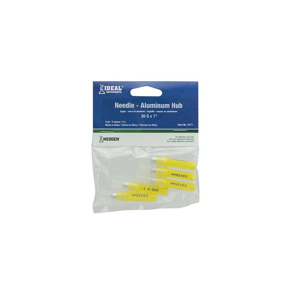 Ideal Aluminum Hub Needles - 5 Pack