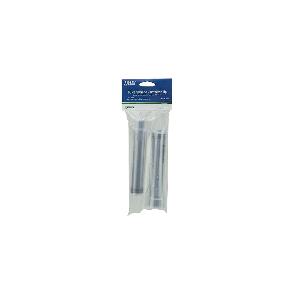 Ideal Disposable Catheter Tip Syringe - 2 Pack