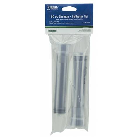 Ideal Disposable Catheter Tip Syringe - 2 Pack