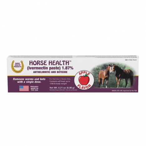 Horse Health Ivermectin Paste 1.87 Dewormer