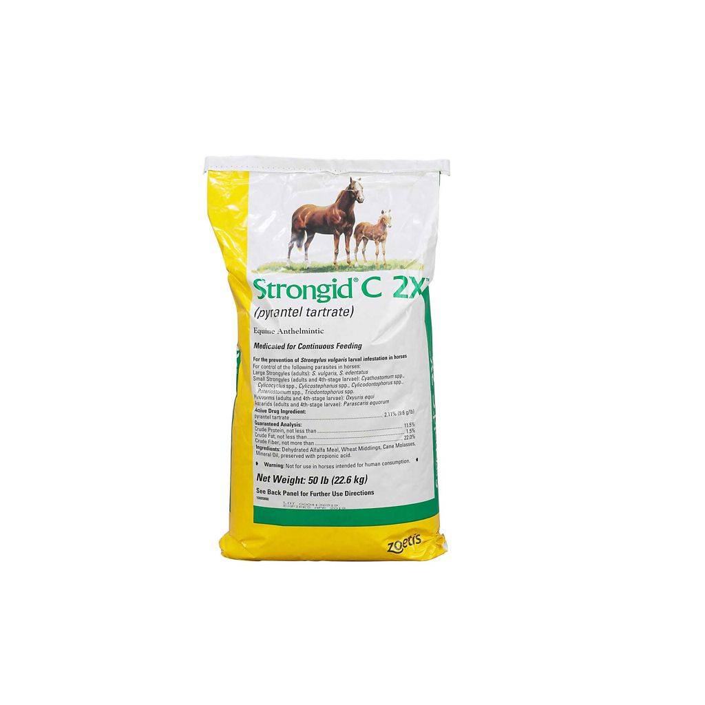 Pfizer Health Strongid C2X Daily Horse Dewormer