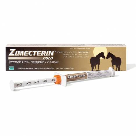 Merial Zimectrin Gold Equine Paste Dewormer