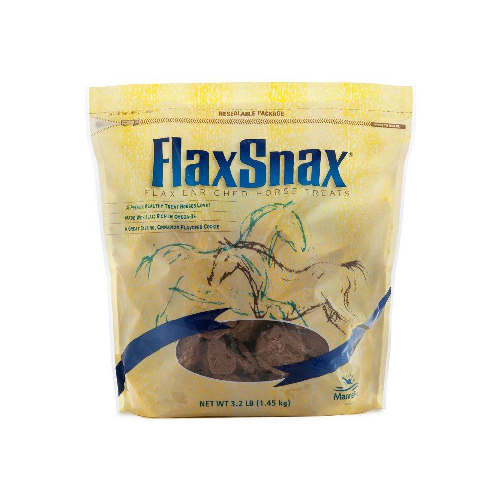 Manna Pro FlaxSnax Horse Treats - 3 lbs.