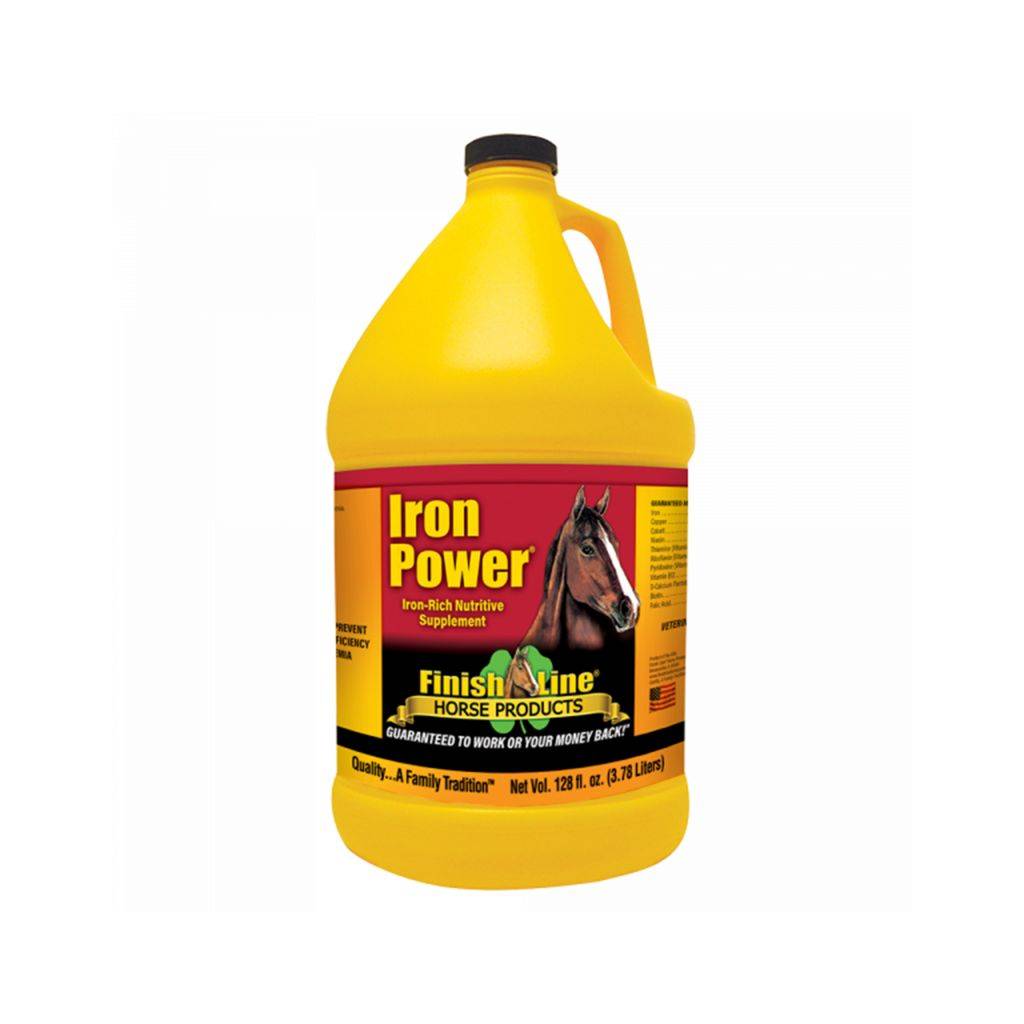 Finish Line Iron Power Liquid Horse Supplement