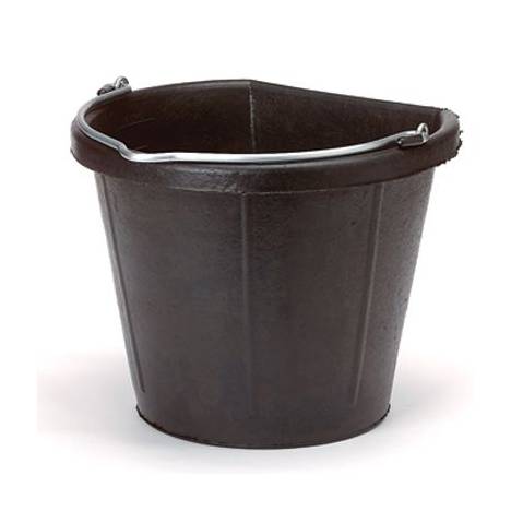 Fortex Rubber Flat Back Bucket