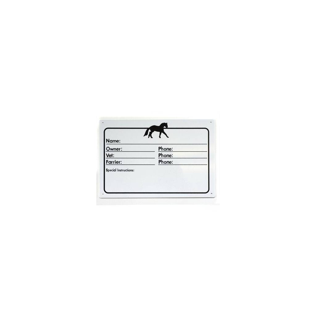 Roma Collection Horse Name Plate Set