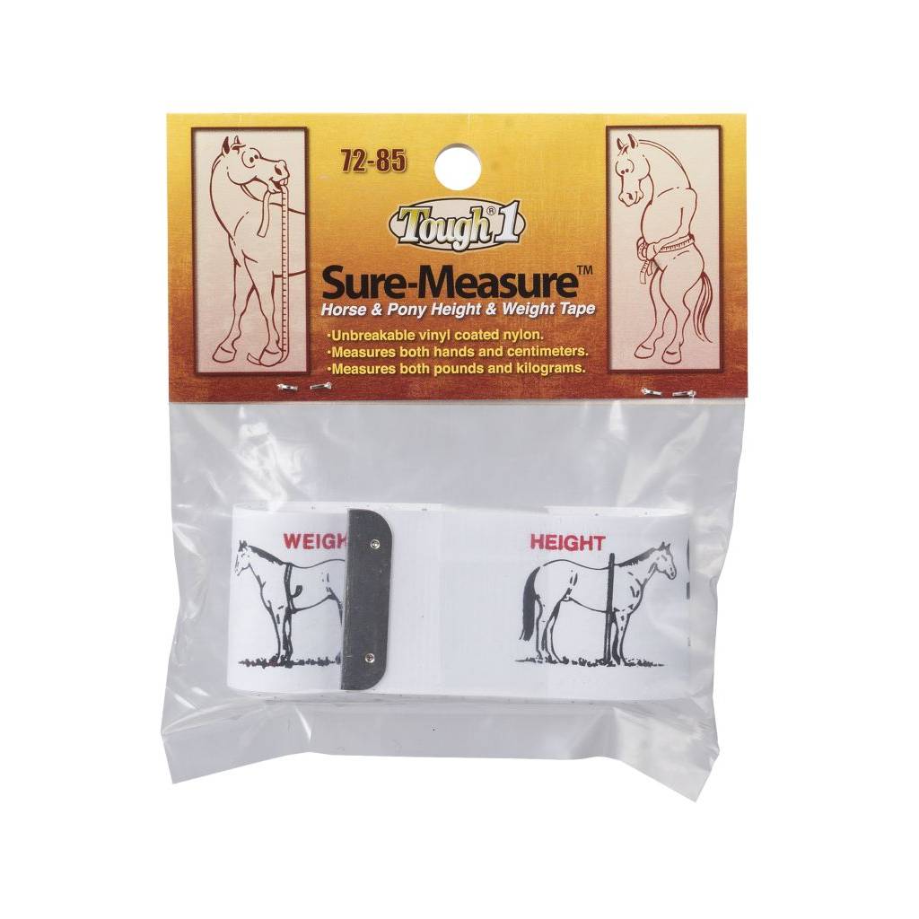 Tough-1 Sure Measure Horse & Pony Height & Weight Tape