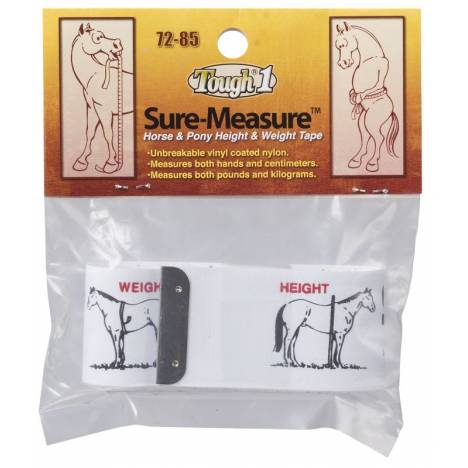 Tough-1 Sure Measure Horse & Pony Height & Weight Tape