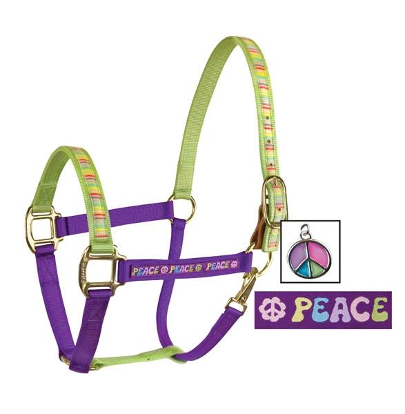 Perris Duo Color Ribbon Halter