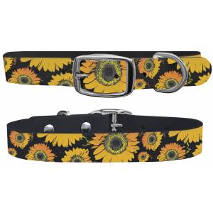 C4 Dog Collar Sunflowers Collar