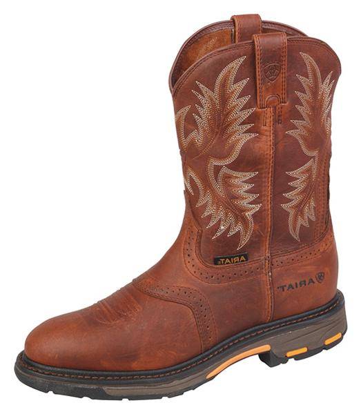 Ariat Mens Workhog Pull On - Dark Copper