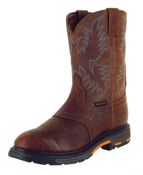 Ariat Mens Workhog Pull On - Red Oak