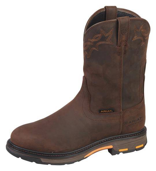 Ariat Mens Workhog Pull On - Distressed Brown