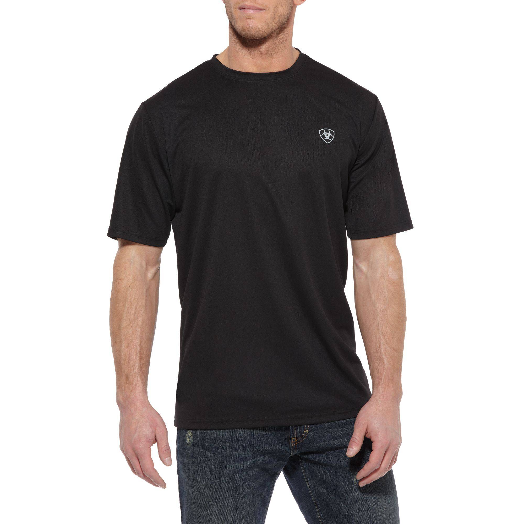 5-766520 Ariat Tek Crew - Mens, Black sku 5-766520