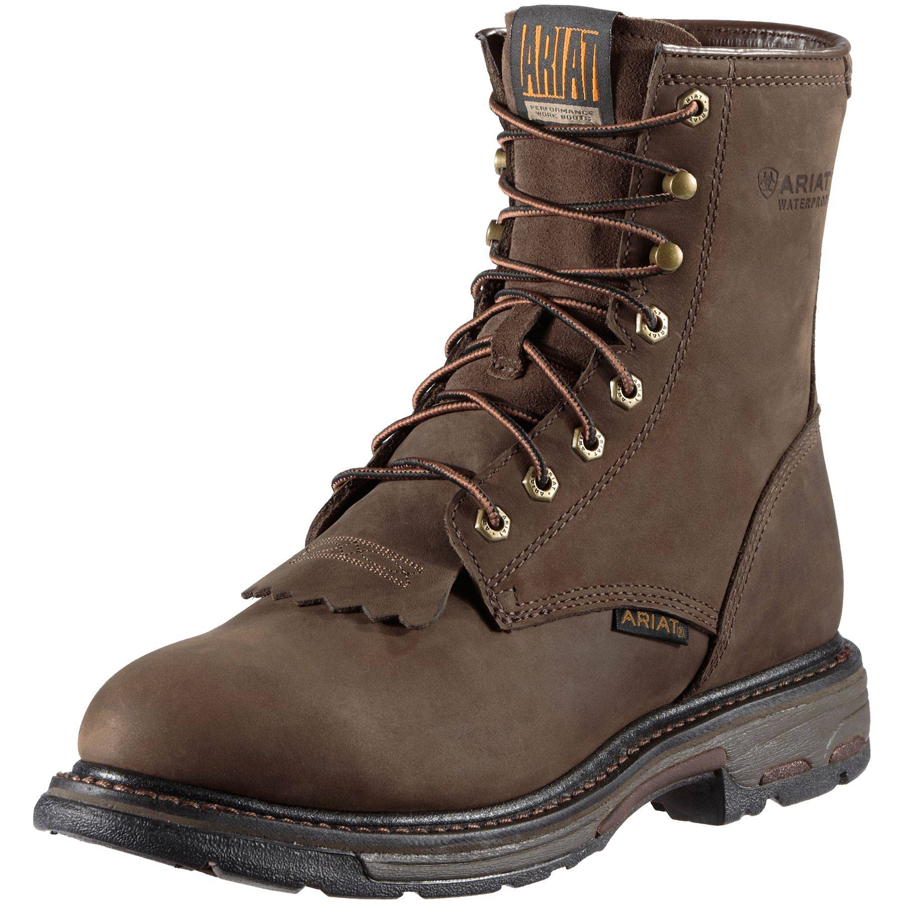 Ariat Mens Workhog 8 H2O Boots - Distressed