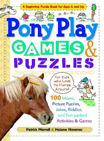 Pony Play Games & Puzzles Book for Kids