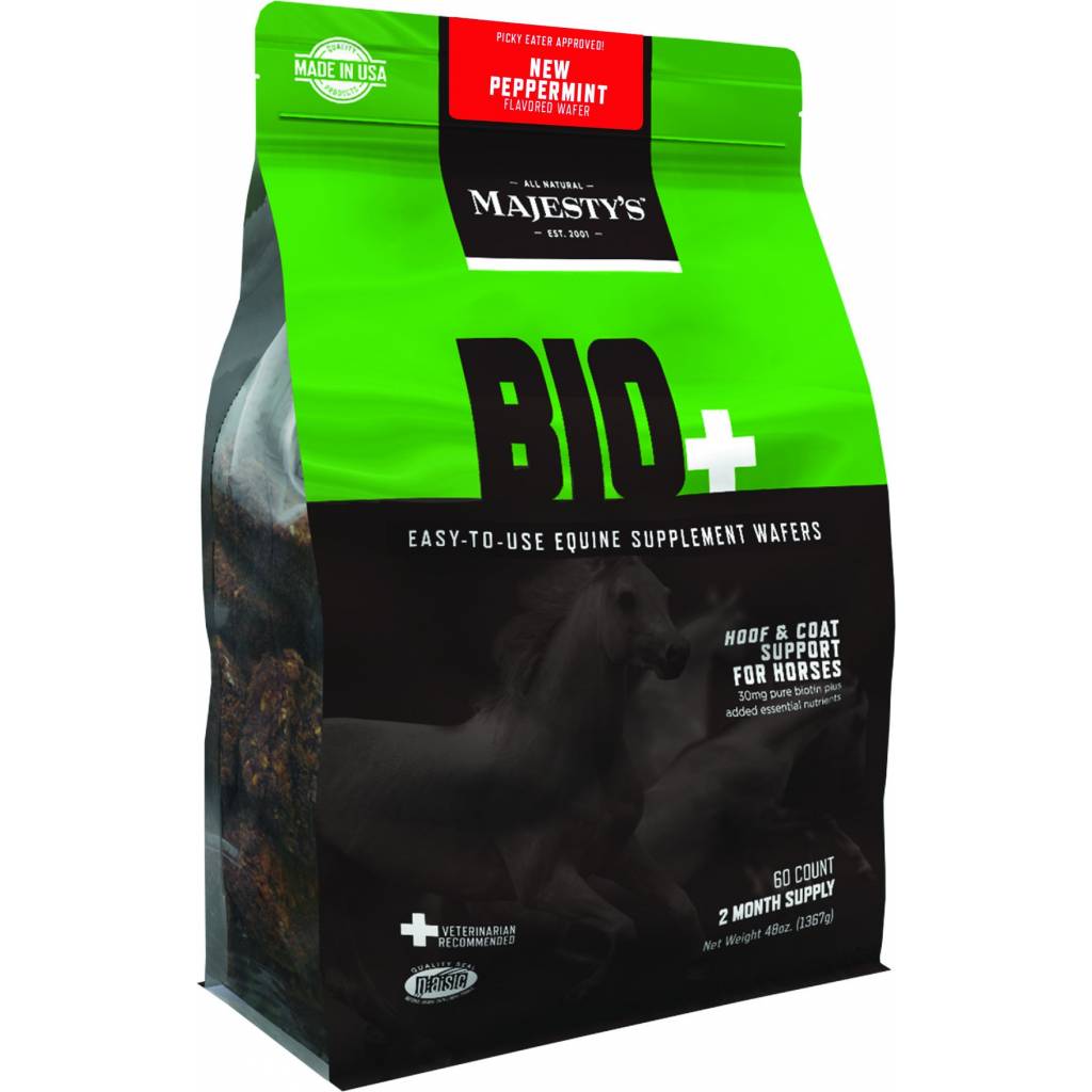 Majesty's Bio Plus Hoof & Coat Peppermint Wafers