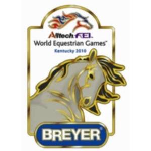 Breyer Esprit Model Of World Equestrian Games Pin Horse Head - BH9134