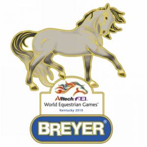 Breyer Esprit Model Of World Equestrian Games Pin Horse - BH9144