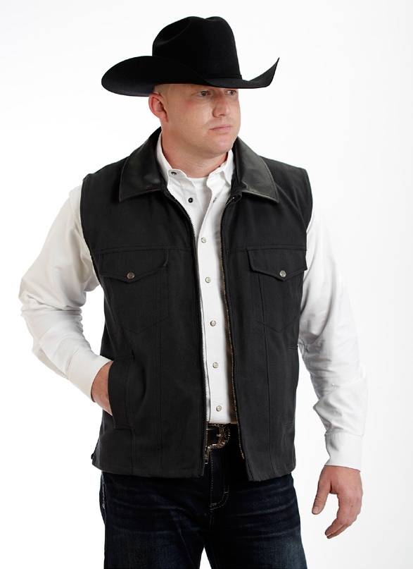 Colorado Saddlery Conceal Carry Coat - Mens - Black