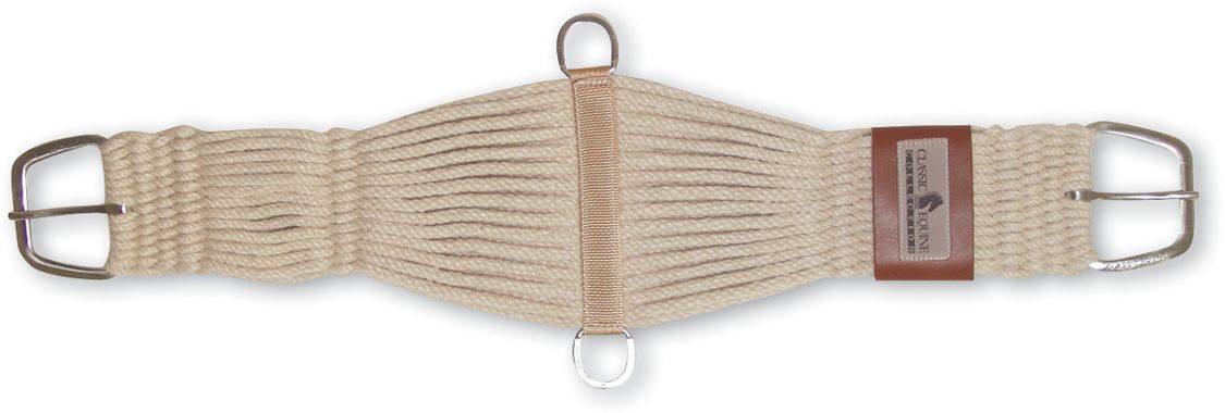 CLASSIC EQUINE Classic Roper Cinch 27 Strand, Color: Blend, Size: 30 (CRCB30)