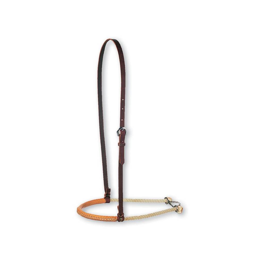 Martin Saddlery Single Rope with Leather Covered Noseband