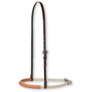 Martin Saddlery Double Rope with Leather Cavesson