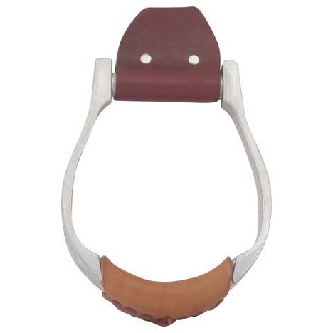 Martin Saddlery Engraved Aluminum Oxbow Stirrups