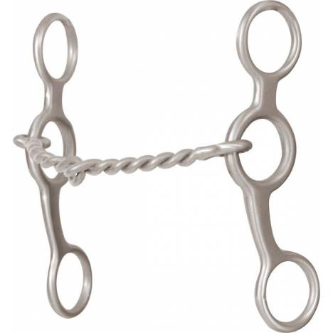 BitLogic 5" Shank Twisted Wire Snaffle Gag Performance Bit