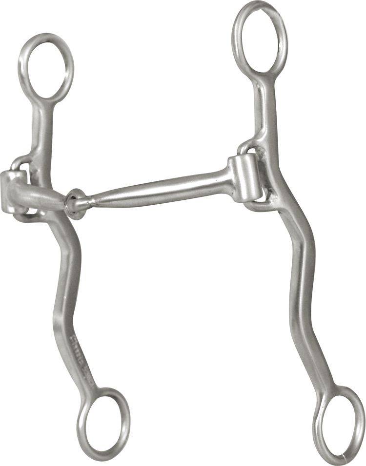 Classic Equine Rickey Green Long Shank Snaffle Bit