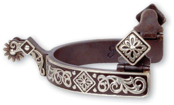 5-741331 Classic Equine Diamond Scroll Spur sku 5-741331