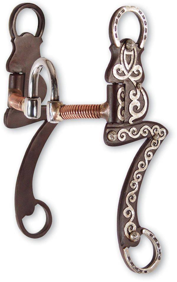 Classic Equine Horseshoe Seven Cheek Bit