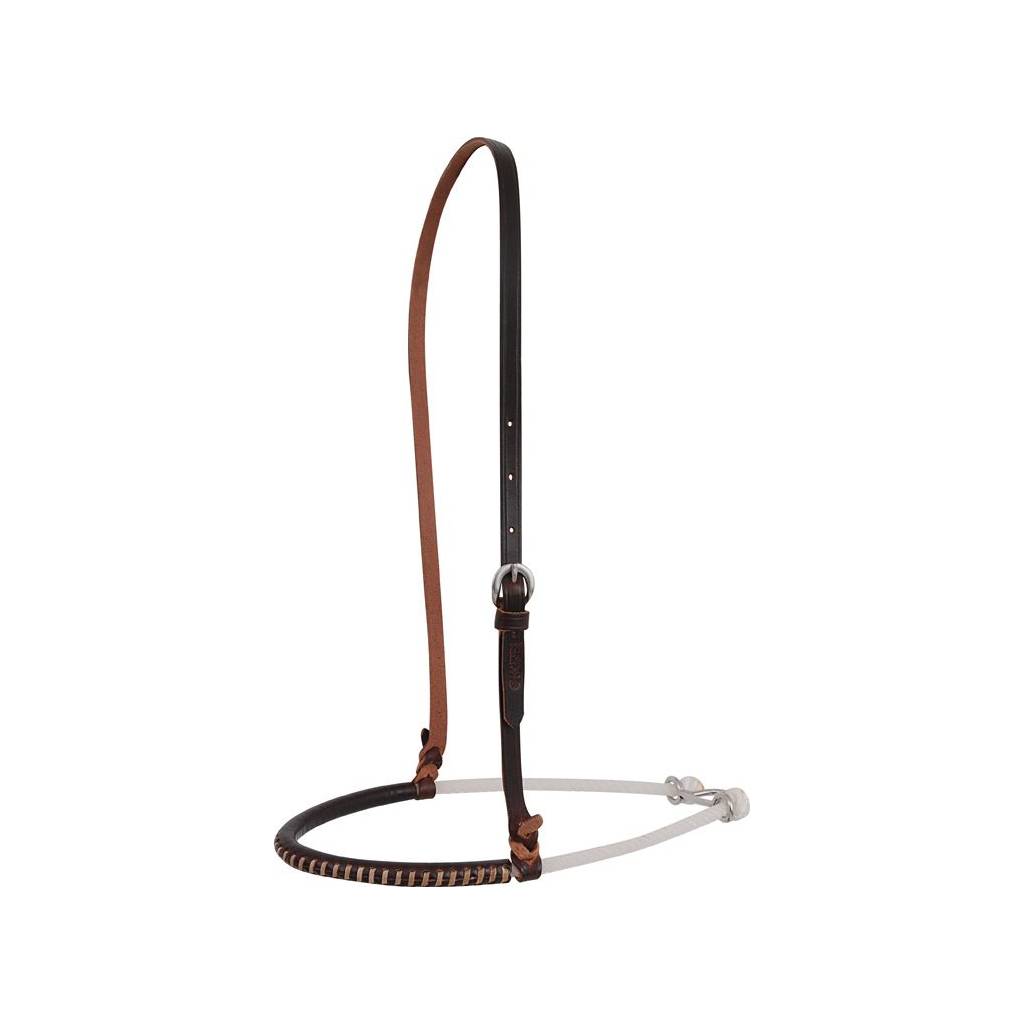 Martin Saddlery Single Rope Chocolate Noseband