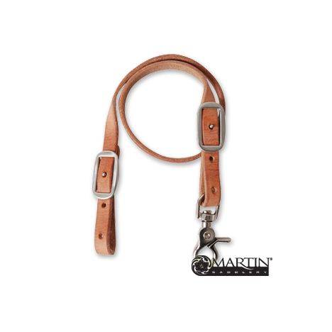 Martin Basket Stamp Leather Breastcollar-2 3/4"