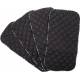 Classic Equine Quilted Standing Wraps - Black, Set of 4
