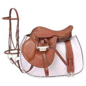 EquiRoyal Regency Close Contact Saddle Package Padded Flap