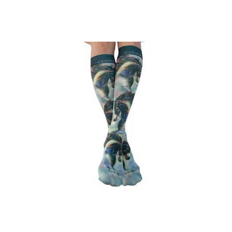 EPONA Black Fire Boot Socks