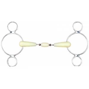 Happy Mouth Pessoa 2 Ring Double Jointed Gag Bit