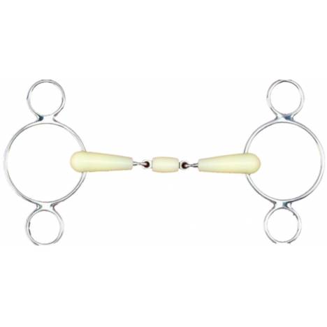 Happy Mouth Pessoa 2 Ring Double Jointed Gag Bit