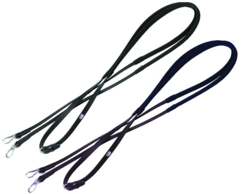 Tekna Synthetic Anti-Slip Reins with Snap End