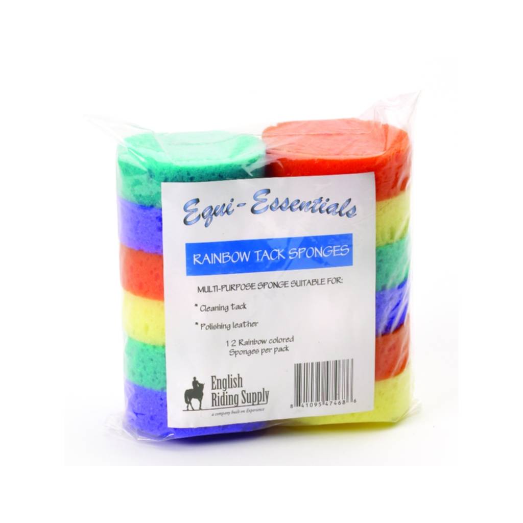 Equi-Essentials Rainbow Tack Sponges