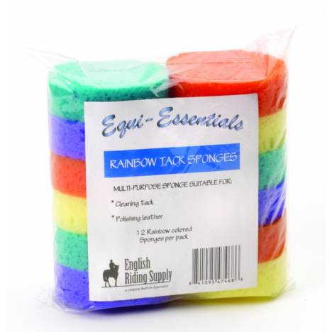 Equi-Essentials Rainbow Tack Sponges