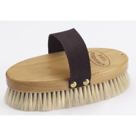 Equi-Essentials Wood Backed Goat Hair Body Brush